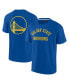 Фото #1 товара Men's and Women's Royal Golden State Warriors Elements Super Soft Short Sleeve T-Shirt