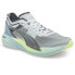 Фото #2 товара Puma Deviate Nitro Elite Racer Running Mens Blue, Green, Grey Sneakers Athletic