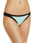 Фото #1 товара Sole East 262583 Women Seafoam Color Block Hipster Bikini Bottom Swimwear Size L