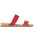 Фото #2 товара Women's Easten Double Band Slide Flat Sandals, Created for Macy's