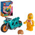 LEGO City Motocykl kaskaderski z kurczakiem (60310)