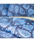 Фото #2 товара Batik Leaf- Recycled Plastic/Sustainable Cotton Twin Size Duvet Cover Set