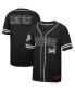 Men's Black Morehouse Maroon Tigers Free Spirited Mesh Button-Up Baseball Jersey