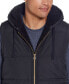 ფოტო #3 პროდუქტის Men's Sherpa Lined Hooded Puffer Vest