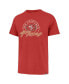 Фото #3 товара Men's Scarlet Distressed San Francisco 49ers Ringtone Franklin T-shirt