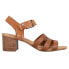 Фото #1 товара TOMS Estella Block Heels Womens Brown Casual Sandals 10016419T