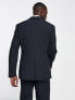 Фото #2 товара Noak Camden' slim premium fabric suit jacket in navy with stretch