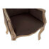 Фото #6 товара Кресло мягкое DKD Home Decor Коричневое Натуральное Темно-коричневое из каучукового дерева 62 x 55 x 100 cm 63,5 x 49,5 x 102 cm