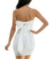 ფოტო #2 პროდუქტის Juniors' Sequined Bow-Back Bodycon Dress