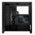 Фото #1 товара Corsair iCUE 4000X RGB - Midi Tower - PC - Black - ATX - Plastic - Steel - Tempered glass - Gaming