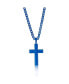 Фото #1 товара Stainless Steel Polished Cross Necklace