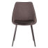 Фото #14 товара Marche TwoTone Chair in Faux Leather and Fabric Set of 2