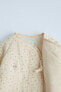 Фото #6 товара Стеганый комбинезон из рельефной ткани с принтом «ветви» ZARA