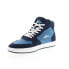 Фото #4 товара Lakai Villa MS4230140B00 Mens Blue Suede Skate Inspired Sneakers Shoes