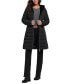 Women's Faux-Fur-Lined Hooded Puffer Coat