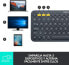 Фото #7 товара Logitech K380 Wireless Bluetooth keyboard, multi-device & Easy-Switch feature, Windows and Apple Shortcuts, PC / Mac / Tablet / Mobile Phone / Apple iOS + TV, Spanish QWERTY layout - Black