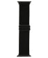 Фото #1 товара Women's Black Woven Elastic Band Compatible with 42/44/45/Ultra/Ultra 2 Apple Watch