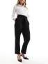 Фото #7 товара New Look paperbag waist formal trouser in black