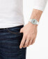 ფოტო #3 პროდუქტის Unisex Digital Clear Jelly Strap Watch 35.2mm