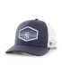 Фото #1 товара Men's Navy, White New York Yankees Burgess Trucker Snapback Hat