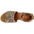 Фото #11 товара Matisse Roma Leopard Espadrille Wedge Womens Brown Casual Sandals ROMA-LEO