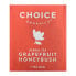 Фото #3 товара Choice Organic Teas, Herbal Tea, грейпфрут и ханибуш, без кофеина, 16 чайных пакетиков, 29 г (1,02 унции)