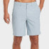 Men's 9" Hybrid Swim Shorts - Goodfellow & Co Light Blue 36