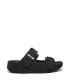 Men's Gogh Moc Buckle Leather Slides Черный, 13 - фото #2