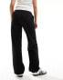 New Look contrast band jogger in black