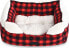 Фото #1 товара Лежак для собак TRIXIE, цвет красно-черный, сетчатый, 50x40см, двусторонняя подушка
