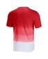 ფოტო #4 პროდუქტის Men's NFL x Darius Rucker Collection by Red and White New England Patriots Dip Dye Pocket T-shirt