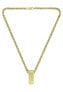 Фото #1 товара Carter 1580319 Timeless Gold Plated Men´s Necklace