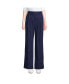 Women's High Rise Crisp Poplin Chino Wide Leg Pants