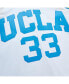 ფოტო #5 პროდუქტის Men's Kareem Abdul-Jabbar White UCLA Bruins 1968 Throwback Jersey