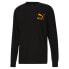 Фото #1 товара Puma Nyc Blacktop Graphic Crew Neck Long Sleeve T-Shirt Mens Size L Casual Tops