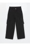 Фото #1 товара LCW Kids Basic Gabardin Kız Çocuk Kargo Pantolon