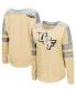 ფოტო #2 პროდუქტის Women's UCF Knights Gold Trey Dolman Long Sleeve T-shirt