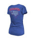 Фото #3 товара Women's Threads Royal Texas Rangers 2023 World Series Champions Local Ground Rules Roster Tri-Blend T-shirt