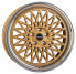 Фото #1 товара Колесный диск литой Borbet B gold rim polished 8x17 ET45 - LK5/112 ML66.5