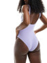 Фото #7 товара Weekday Desert swimsuit in lilac exclusive to ASOS