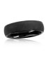 Фото #1 товара Black Plated Tungsten Ring - Matte Finish