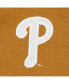 Men's Brown Philadelphia Phillies Dakota Work Full-Zip Hoodie Jacket