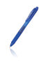 Фото #1 товара Pentel Energel X, Retractable gel pen, Blue, Blue, Translucent, Plastic, Rubber, Rubber, Ambidextrous