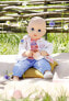 Фото #7 товара Baby Annabell Little Zapf Creation 704127 Play Outfit with Shirt, Trousers, Jacket and Shoes for 36 cm Dolls