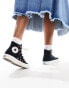 Converse Chuck Taylor All Star Hi cherry trainers in black