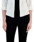 Women's 3/4-Sleeve Shawl-Collar Blazer