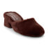 Фото #2 товара COCONUTS by Matisse Teddy Block Heels Mules Womens Brown Dress Casual TEDDY-263