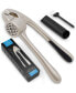 Фото #1 товара Garlic Press and Peeler Set With Silicone Peeler & Brush