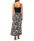 Women's A-Line Floral Print Maxi Skirt