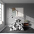 Фото #3 товара Комплект постельного белья One-Home Mosaik серебро-серый 135x200 см